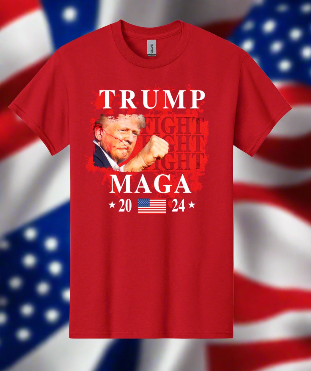 TRUMP MAGA SHIRT! FIGHT! FIGHT! FIGHT!