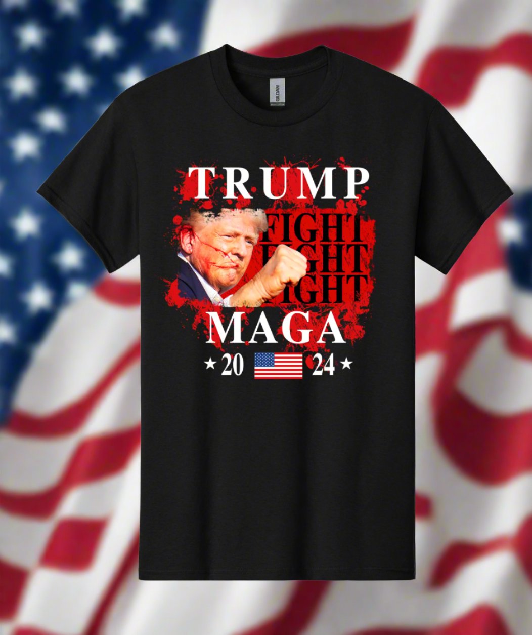 TRUMP MAGA SHIRT! FIGHT! FIGHT! FIGHT!